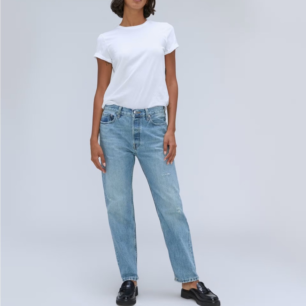 The Rigid Slouch Jean - Broken-In Blue